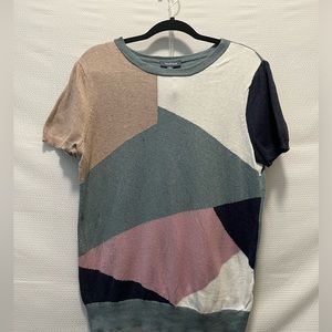 MODCLOTH short sleeve light weight sweater top size XL